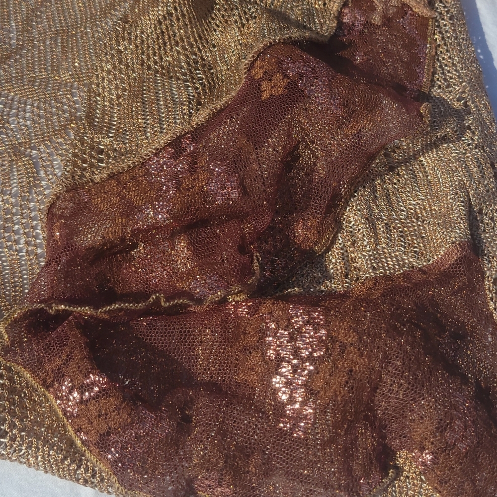 Vintage Floral Lace & Silk Cottagecore Spencer Alexis Cardigan Jacket XL - Picture 13 of 17